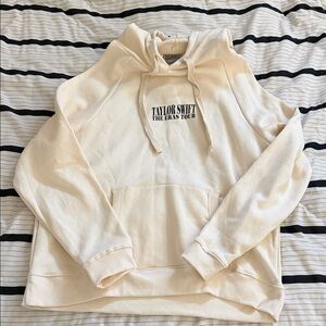 Taylor Swift The Eras Tour Cream Hoodie